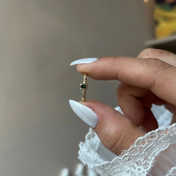 Gilded Stone Yüzük