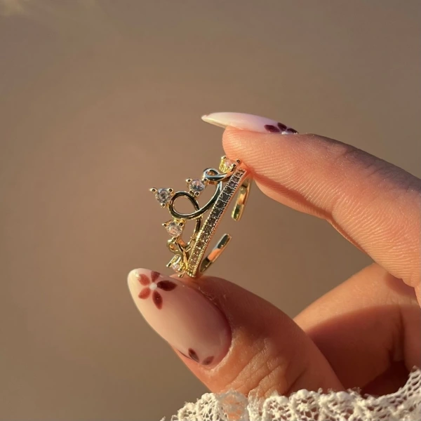 Gold Tiara Yüzük