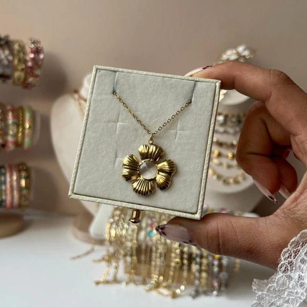 Güneş Çiçeği Kolye