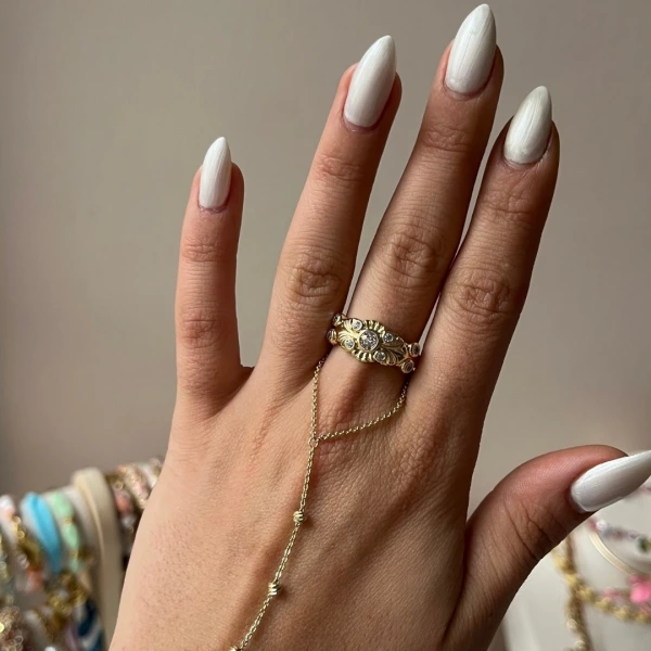 Işık Oyması Yüzük