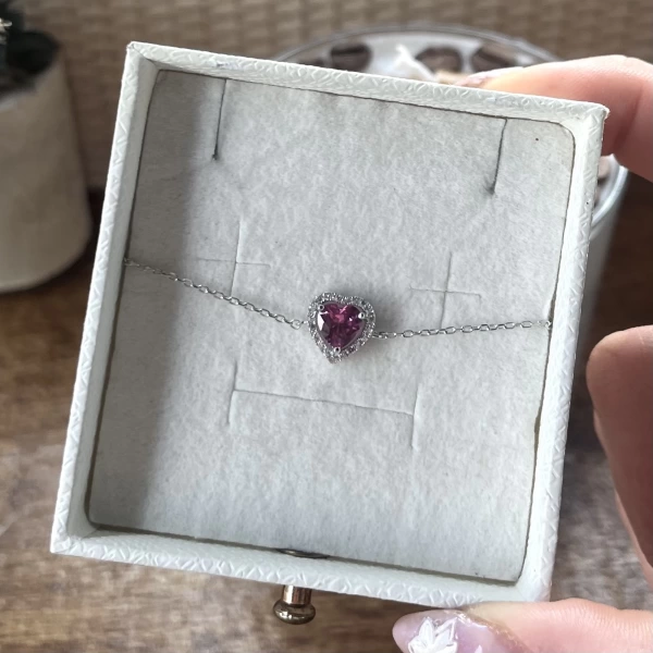 Kalp Bileklik I 925 Gümüş
