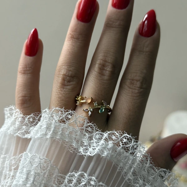 Kalp Sarmaşığı Yüzük