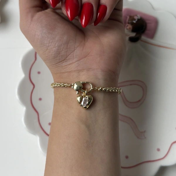 Kalpli Charmlı Bileklik