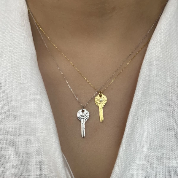 Key to the Hidden Kolye I 925 Gümüş