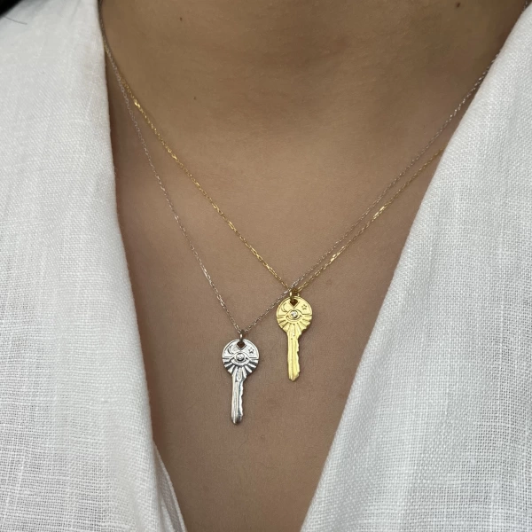 Key to the Hidden Kolye I 925 Gümüş