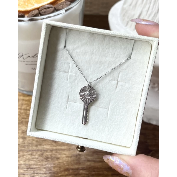 Key to the Hidden Kolye I 925 Gümüş