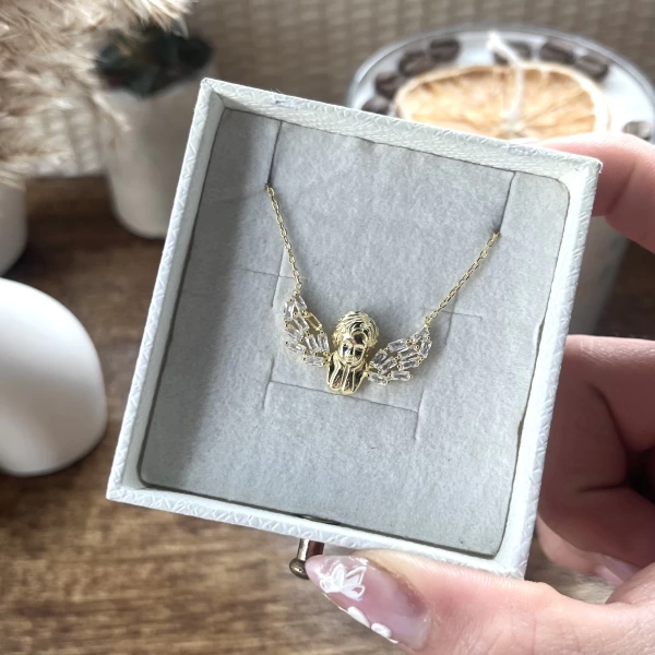 Baget Melek Kolye I 925 Gümüş