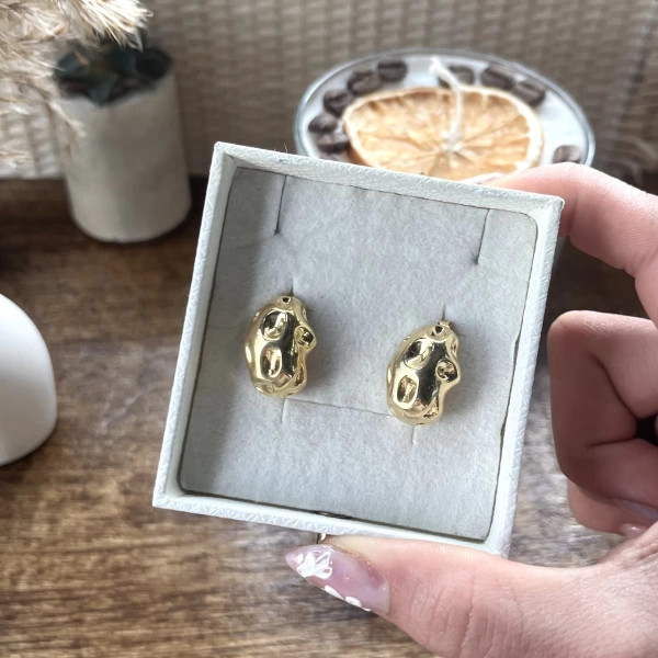 Bombeli Vintage Küpe I 925 Gümüş