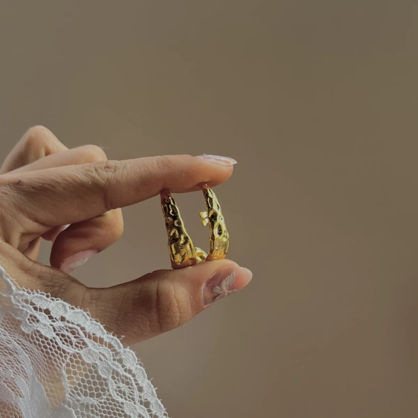 İkili Vintage Küpe I 925 Gümüş