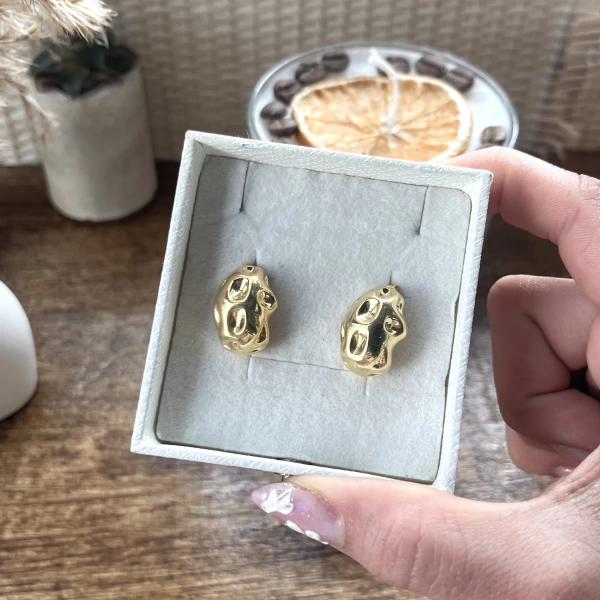 Bombeli Vintage Küpe I 925 Gümüş