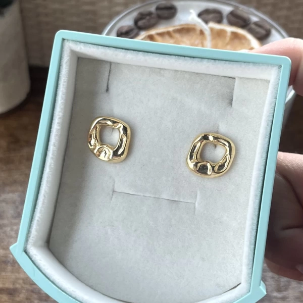 Vintage Hoop Küpe I 925 Gümüş
