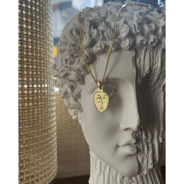 Mask Kolye I 925 Gümüş
