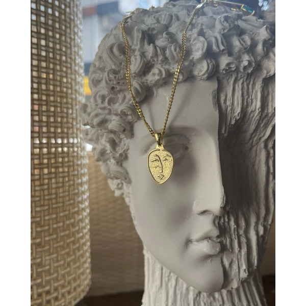 Mask Kolye I 925 Gümüş