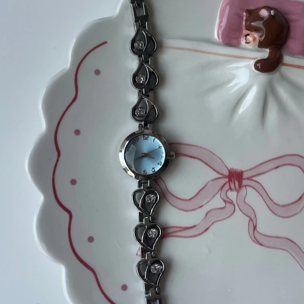 Mavi Kadran Kalp Yolu Vintage Saat