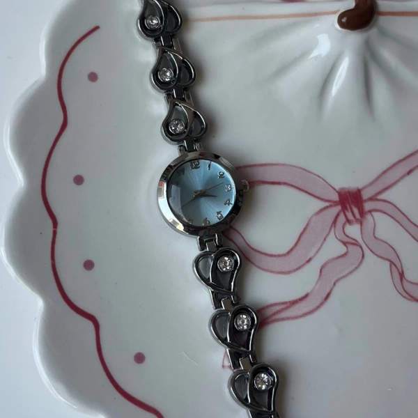 Mavi Kadran Kalp Yolu Vintage Saat