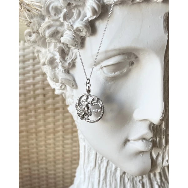 Medusa Kolye I 925 Gümüş