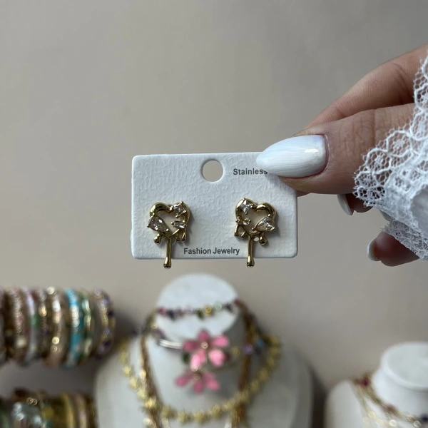 Melting Hearts Küpe