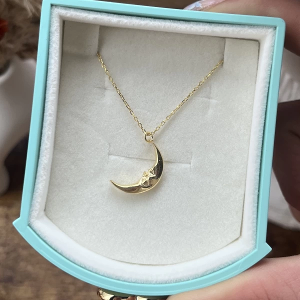 Moon Kolye I 925 Gümüş