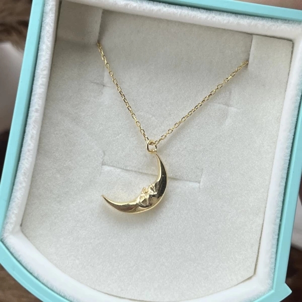 Moon Kolye I 925 Gümüş