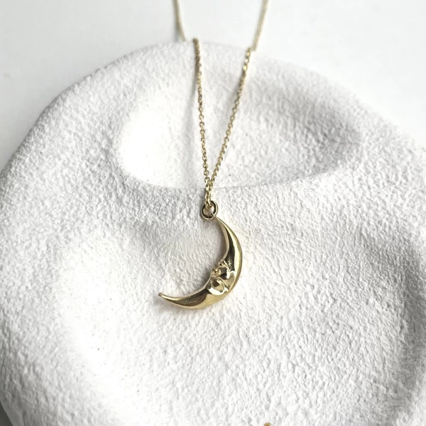 Moon Kolye I 925 Gümüş
