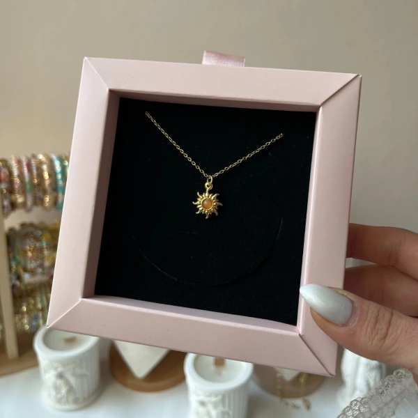 Orange Far Star Kolye