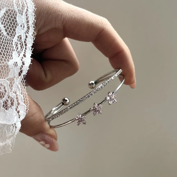 Prenses Mini Çiçek Bileklik
