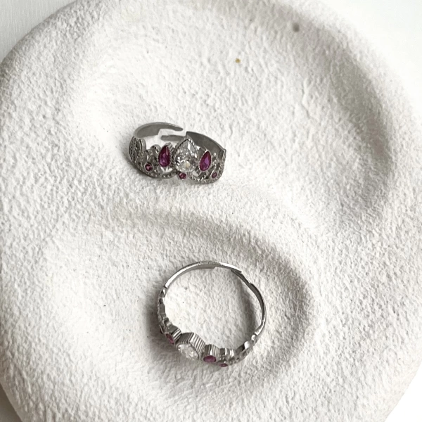 Princess Crown Yüzük I 925 Gümüş