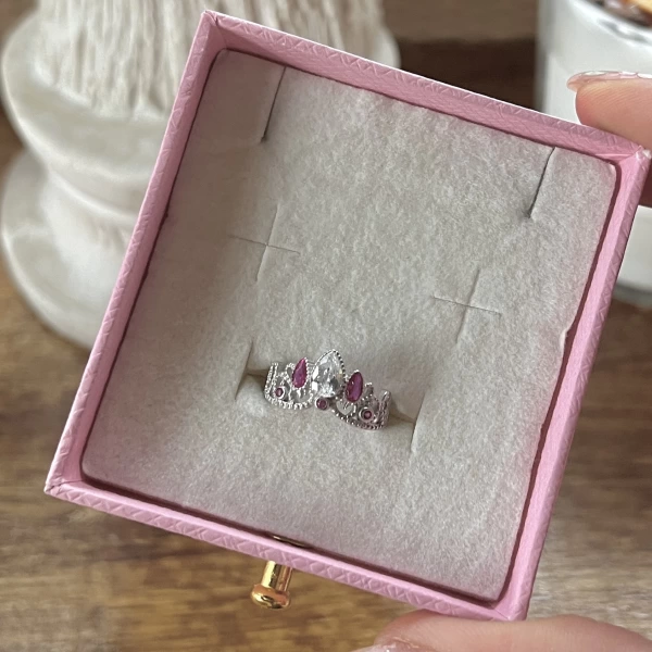 Princess Crown Yüzük I 925 Gümüş