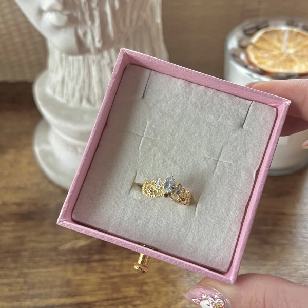Princess Crown Yüzük I 925 Gümüş