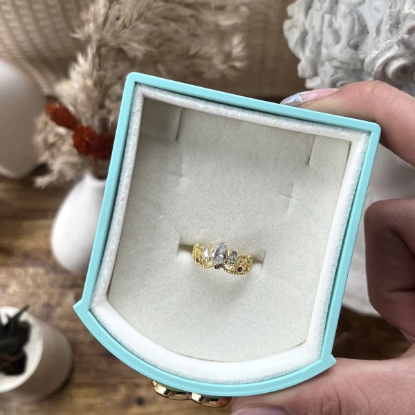 Princess Crown Yüzük I 925 Gümüş