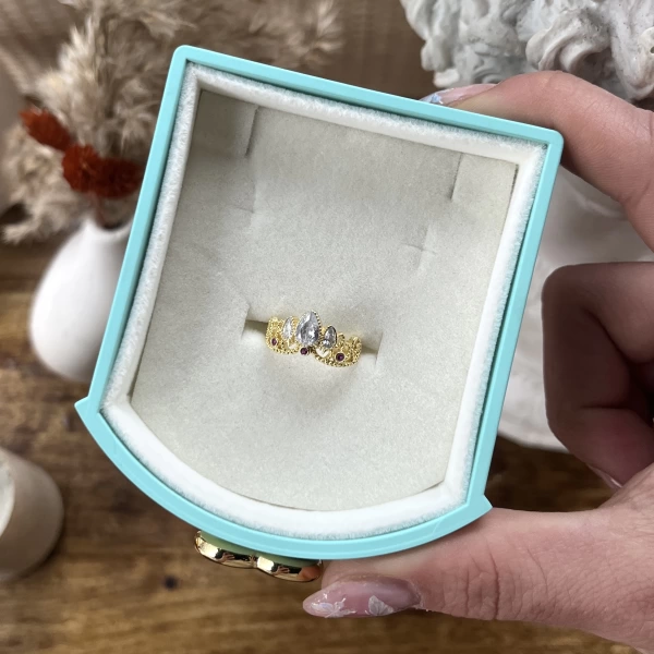 Princess Crown Yüzük I 925 Gümüş