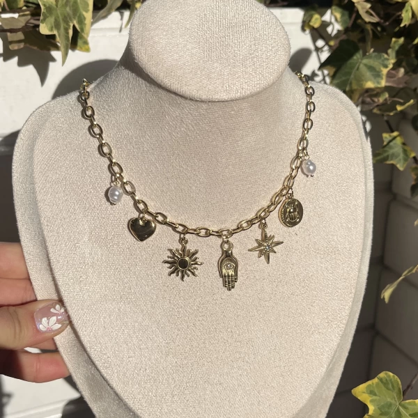 Vintage Set I İnci ve Çelik