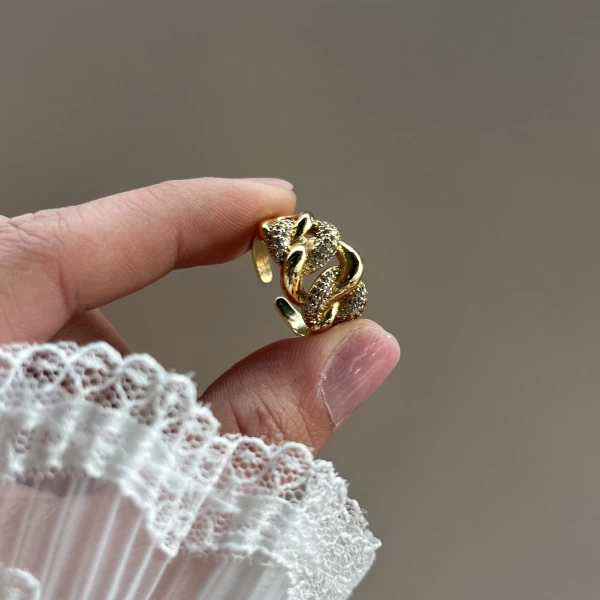 Knot Düğüm Vintage Yüzük I Çelik