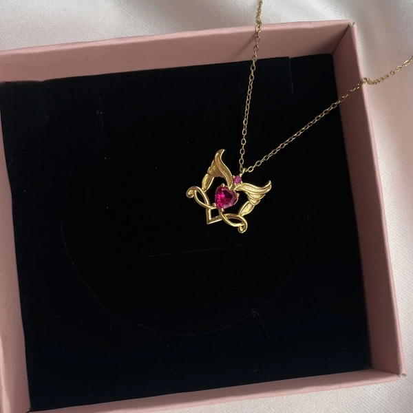 Wanda Witch Crown Kolye I Çelik
