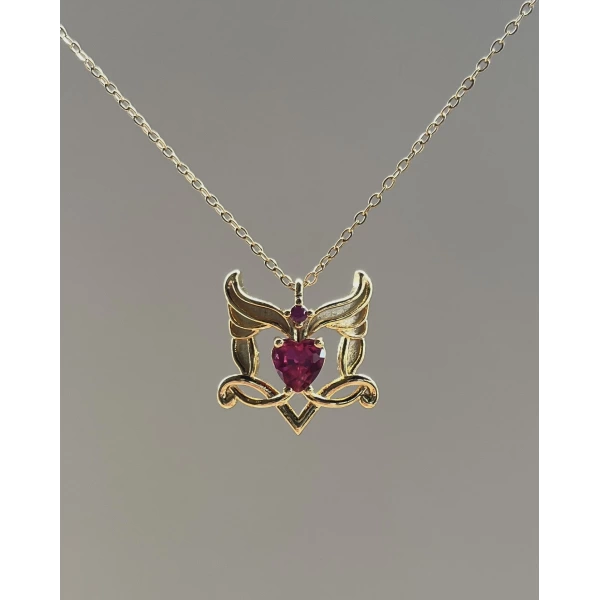 Wanda Witch Crown Kolye I Çelik