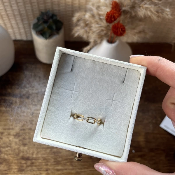 Tiffany Zincir Yüzük I 925 Gümüş