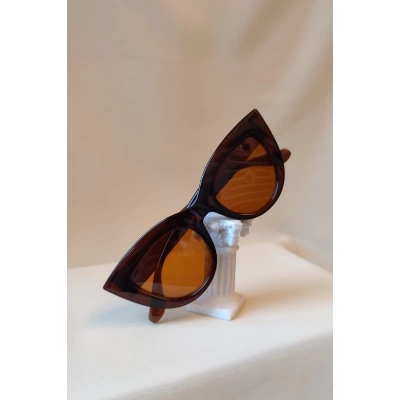 Kahverengi Cat Eye Gözlük