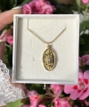 Oval Vintage Güneş Kolye