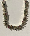 Renkli Zarra Vintage Kolye