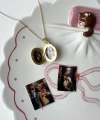 Oval Fotoğraflı Kolye