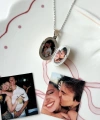Oval Fotoğraflı Kolye