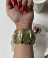 Velvet Green Gold Detaylı Bileklik