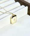 Kuzey Yıldızlı Fotoğraflı Kolye ( 1.8 cm )