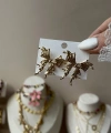 Antique Butterfly Küpe