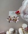 Blush Flower Küpe