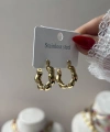 Golden Loop Küpe