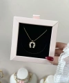 Mineli Şans Nalı Kolye