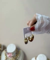 Cocoa Ring Küpe