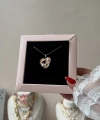 Flower Heart Kolye