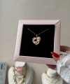 Flower Heart Kolye